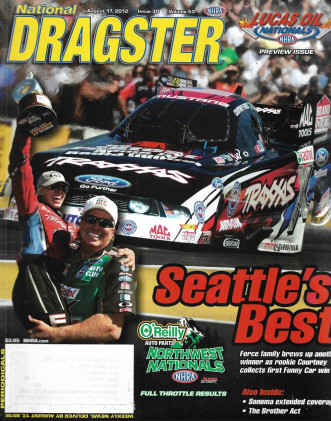 NATIONAL DRAGSTER 2012 AUG 17 -